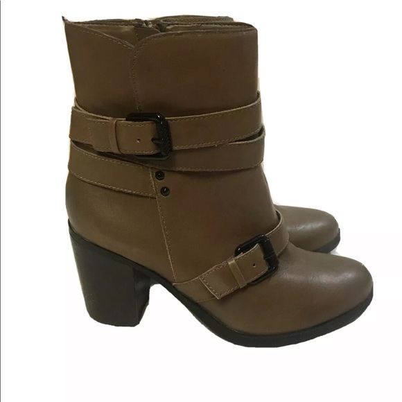 Naturalizer Karlie Women’s Leather Mid Calf Boots - Picture 5 of 8